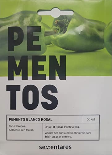 Semillas Horticolas - Pimiento blanco rosal - Sementares