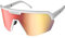 Scott Sport Shield Wechselscheiben Fahrrad Brille matt weiß/rot Chrome