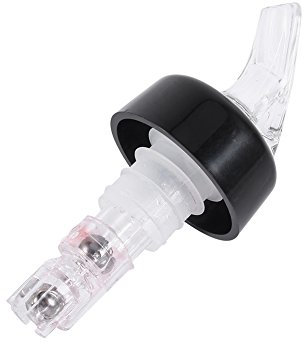 Automatic Measured Bottle Pourer, 35mL Shot Spirit Measure Measuring Pourer Drinks Bar Wine Cocktail Dispenser Hot (White)
