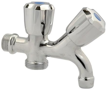 Robinet de machine à laver - 2 usages