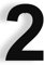 HKYBCF House Number Plate 15/20/25/30cm Metal Floating House Numbers Screw Install Doorplate Address Sign Plate Outdoor Street Door Plaque Number For Home (Color : No.2, Size : 20cm)