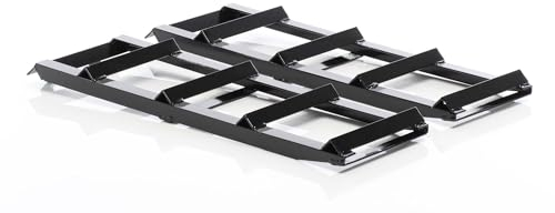 XPOtool Rallonge pour Rampe d’accès 650 x 195 x 680 mm – capacité de Charge 2X 400 kg – en Acier – Rallongement pour rampes Automobiles Chargement Entretien Inspection pour Garage Réparation