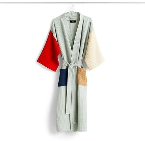 HAY - Waffle Bathrobe - Glacier multi (541622)