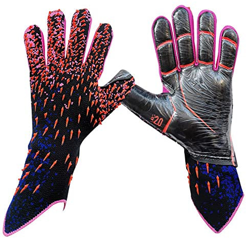 Fußball-Torwarthandschuhe für Jungen, Kinder, Erwachsene, Fußball-Torwart-Set, Größe 6/7/8/9/10
