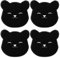 4 Pcs Pet Hair Remover Washing Machine Reusable Pet-Hair Catcher Lint Remover Balls Set Cute Dog Cat Hair Collector Lint Fluff Catcher for Removing Washing Machine Clothes Cleaning Tool