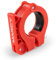 Marcy Olympic Barbell Lock Collar Clips to Secure Olympic Weight Plates on an Olympic Bar - OBC-7RD