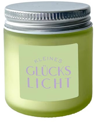 Grafik Werkstatt Gute Laune Kerze | lieblicher Blütenduft | Kleines Glückslicht