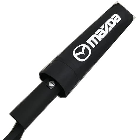 SXZMAZS Paraguas Viaje Plegable Resistente Viento para Mazda3 Axela, Sombrillas Compactas Fuerte PortáTil Viaje Impermeable ProteccióN UV Plegable