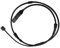 SUSHUANG Bremse Belag Verschleiß Sensor BWS7006 Bremsbeläge Vorne Verschleißsensor Für BMW X3-F25 2010- X3-G30/G31 2017-2019 955 Mm 34356790303