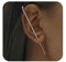 Aneneiceera Boho Crystal Bar Ear Pin Earrings Cz Edgy Pin Hook Cuff Earring Long Ear Cuff Wrap Earring Geometric Crawler Hook Earrings Jewelry for Women