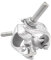 Stamped Scaffolding (Swivel), Scaffolding Coupling with Collar Nut, Scaffolding Clamps for Anchor Rods, Swivel Coupling, Drop Forged Double Coupler for Scaffold Connections