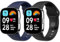 Astorgos 2 Pack Correa de Reloj Compatible Sólo con Xiaomi Redmi Watch 3 Active, Pulsera Deportiva de Repuesto de TPU para Hombre Mujer, Negro+Blanco