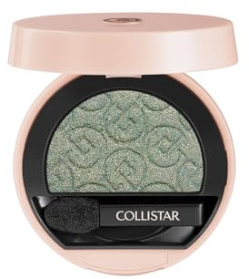 Collistar Impeccabile Ombretto Compatto, Make-up Occhi a Lunga Durata, Texture Morbida e Multi-Finish, Facile da Sfumare, 520 Eden shimmer, 3 g