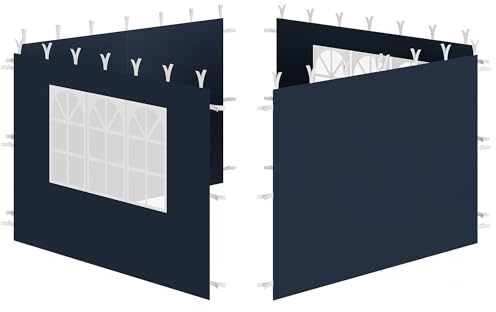 Zelsius Faltbarer Pavillon 3x3 m | Blau | Pop-Up Faltpavillon UV30, Gartenzelt faltbar, Klapp Partyzelt mit Tasche | Unterstand für Garten, Sonnenschutz, Gartenpavillon klappbar, Pop Up Zelt