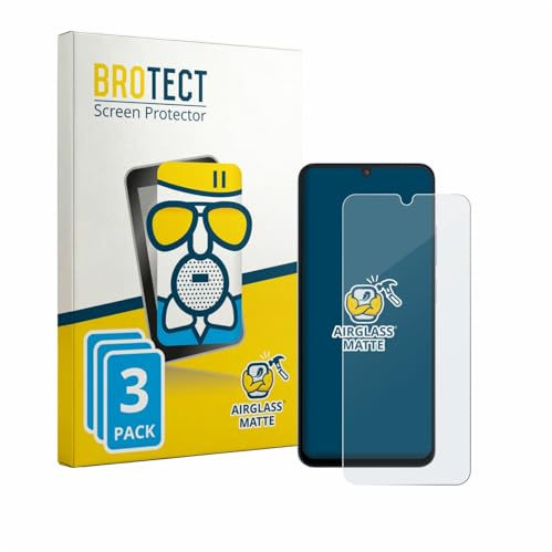 BROTECT Entspiegelungs Schutzglas für Xiaomi Poco C81x (3 Stück) Schutzfolie Panzer Glas Matt [Extrem Kratzfest 9H, Anti-Reflex, Anti-Fingerprint]