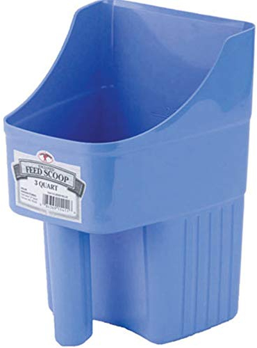 Little Giant Paletta per mangime chiusa, 3 litri, colore: blu mirtillo