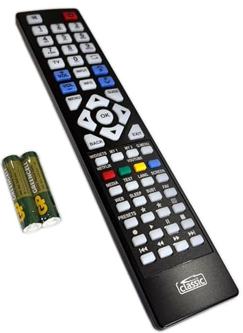 Classic Replacement Remote Control for Hitachi RC-4848 R2 (batteries included)
