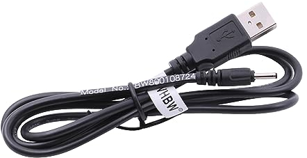 vhbw USB-Ladekabel kompatibel mit i.onik TP10.1-1500DC-metal Tablet - 100 cm Schwarz - Ersatz für LA-920