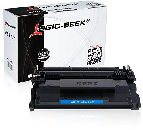 Logic-Seek Toner kompatibel mit HP Laserjet Enterprise M506DN M501dn MFP M527 - CF287X 87X - Schwarz 18.000 Seiten