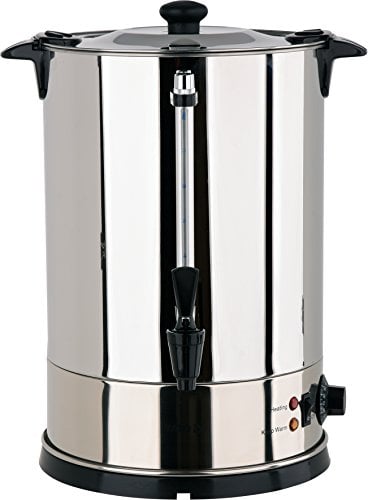 YATO Profi Glühweinkessel 15 Liter 1800 Watt Edelstahl Glühweinkocher Glühweinautomat Heißgetränkeautomat Heiwasserkessel Wasserkocher Glühweintopf