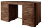 MASSIVMOEBEL24.DE Toronto Schreibtisch 150x78x75 Sheesham/Palisander, Farbe:Dunkelbraun gebeizt, Größe:150x75x78 cm (BxTxH)