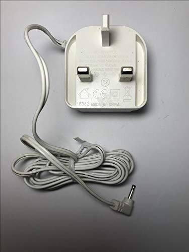 Replacement White 6V AC-DC Adapter Charger for MBP36 Baby Monitor Parents Unit