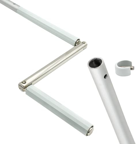 Kurbelstange 120cm gestreckte Länge für Zapfen mit Ø 12mm Farbe silber eloxiert