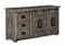 MASSIVMOEBEL24.DE Railway Sideboard Mango Größen, Farbe:grau lackiert, Größe:150x45x80 cm (BxTxH)