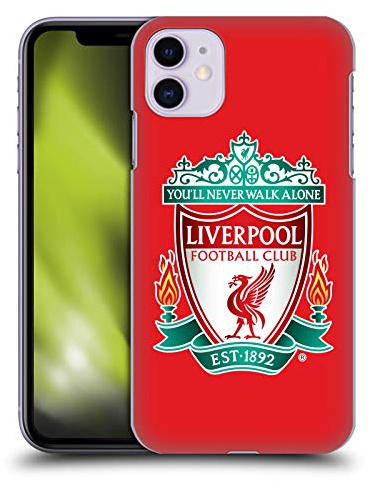 Head Case Designs Officially Licensed Liverpool Football Club Red 1 Crest 1 Hard Back Case Compatible With Apple iPhone 11