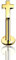 BlackAmazement 316L Edelstahl Labret Ohrstecker Tragus Helix Monroe Piercing Kreuz Cross Silber Gold Damen (Farbe Gold - Stablänge 10mm)