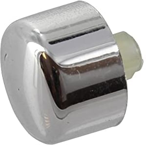 AGA Rangemaster P098103 Original-Schaltertaster, verchromt, gewölbt