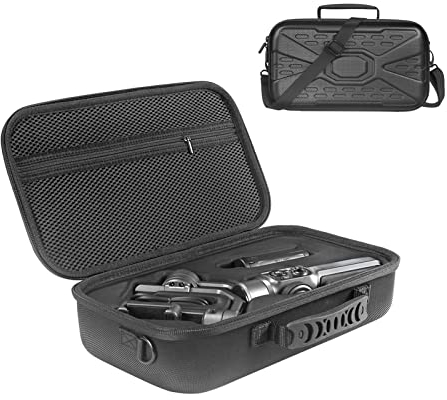 JOYSOG EVA Hard Carrying Case Travel Storage Shoulder Bag for Zhiyun Smooth 5 Professional Gimbal Stabilizer,Waterproof and Shockproof