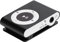Akozon MP3 Player, Sport Musik-Player Tragbarer Digitaler Musik Media Player MP3 Back Clip-Player mit Kopfhörer und USB-Kabel (Schwarz)