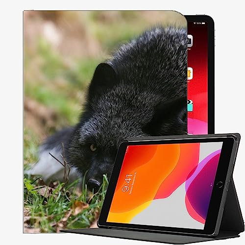 YENDOSTEEN Hülle für iPad Pro 11 2021/2020(3.Generation/2.Generation)/2018 mit Stifthalter, Tiere Wolf 09 Automatischem Schlaf/Aufwach