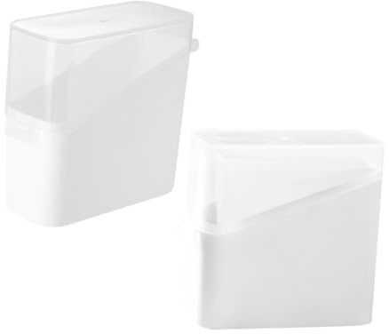 FUNOMOCYA 2 Recipientes Para Guardar Queso Y Requesón Para El Frigorífico Con Tapa Sellada Soporte Para Queso En Lonchas Organizador Para Conservar Mantequilla Y Frutas