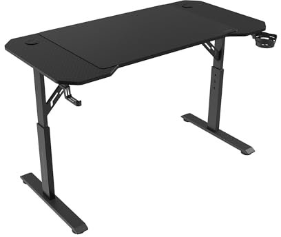 Mars Gaming MGD100RGB, Tavolo Gaming RGB, Mousepad XXL, Supporto Cuffie + Bottiglia, 100x60cm, Rosa