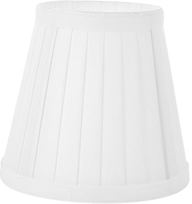 OSALADI 2 Stk Lampenschirm aus Stoff Tischlampe für den einzug Stofflichter Decke mit hellen Farbtönen antiker Rahmen Diffusor Lampenschirm für zu Hause Einweihungsgeschenk Weiß