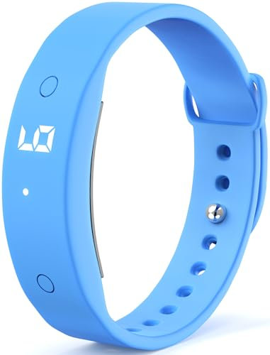 Schrittzähler Armband Digital Uhr Herren Damen Fitnessuhr ohne App und Handy Digitale Kinderuhr mit Wecker Coutdown Datum Sportuhr Kalorien Stoppuhr Fitnesstracker Laufuhr Jungen Mädchen