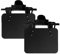 yeeplant Lot de 2 patchs de lunettes de tir – Boucliers de tir à l'arc, cache-œil à clipser pour écoles, clubs, entraînement et correction du strabisme