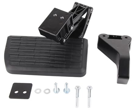 Brilluxa Trittstufe für hintere Stoßstange, Seitenbett, 75306 01A Trittstufe für hinteres Bett, einziehbare Stoßstange, Heckklappenstufe für 1500 Classic 2500 3500