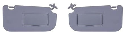 Visera para Automóvil para KIA para Sportage 2005-2010 LHD Parasol Interior para Coche Parasol Parasol Tablero Protección Izquierda Y Derecha con Espejo Visera Coche(Izquierda y Derecha)