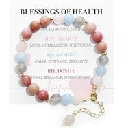 Emibele Schwangerschaft Geschenke für werdende Mama, Kristall-Armband erste Zeit Mom Geschenke, Heilung Armbänder für Mama zu sein, spirituelle Armband Schwangerschaft Must Haves, Muttertagspräsente