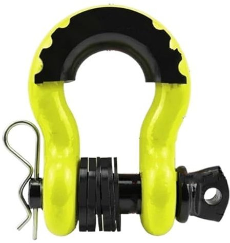 BMLGPGBCDW Anhängerkupplung Für Jeep Für Wrangler Für Gladiator Für Cherokee Für Compass Für Patriot Autoanhänger-Abschlepphaken Anhängerkupplung(Gelb)