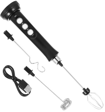 CIYODO Espumador De Leche Eléctrico Portátil Usb Batidor Mini De Mano Mezclador Compacto Para Café y Bebidas Con Recarga Rápida y Múltiples Velocidades