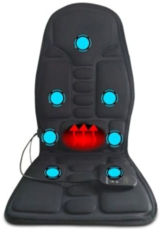 Poltrona Massaggiante, Tappetino Sedile Auto Staccabile Sedile Auto Antiscivolo Multiuso con più Punti Massaggio, Massaggiatore Shiatsu per Auto, Ufficio, Veicoli, Sedia
