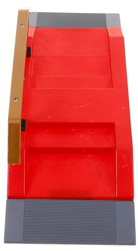 FRCOLOR Finger Skateboard Rampe Kunststoff Kleiner Skatepark Plattform Skateboard Deck Zubehör für Fingerboard Spiel und Tricktraining Erwachsene