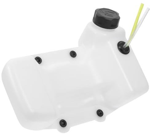 CVUTOVO Réservoir d'Essence 40-5BL pour Brosse Débroussailleuse en Plastique Blanc avec Installation Simple pour Entretien de Pelouse et Jardin