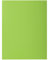Exacompta - Réf. 217113E - Paquet de 10 chemises rigides ROCK''S 210 g/m2 aux couleurs vives - chemises certifiées PEFC - dimensions 24 x 32 cm pour format A4 - couleur vert
