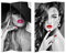 HTI-Line Paravent Lip Sichtschutz Spanische Wand Raumteiler NEU OVP