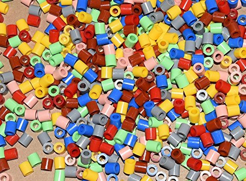 Hama MAXI Bügelperlen Menge und Farbauswahl möglich -Maxi 10mm Perlen für Kleinkinder (73 Mix Vollton, 1000 Stk)